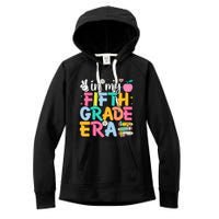 In My Fifth Grade Era 5th Grade Gift Women's Fleece Hoodie