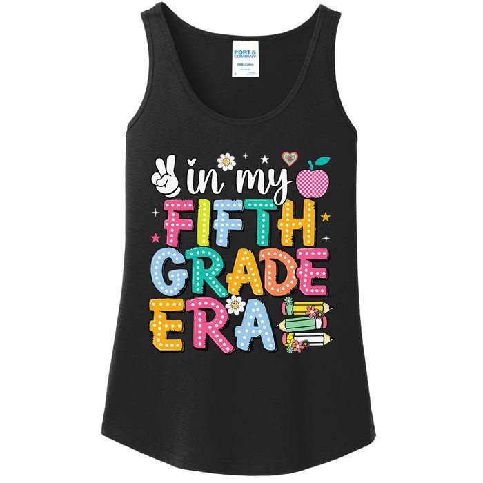 In My Fifth Grade Era 5th Grade Gift Ladies Essential Tank