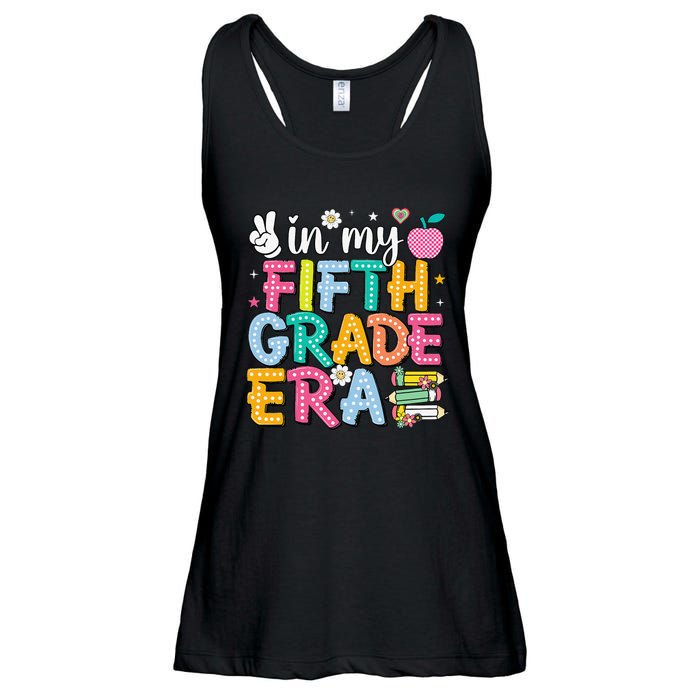 In My Fifth Grade Era 5th Grade Gift Ladies Essential Flowy Tank