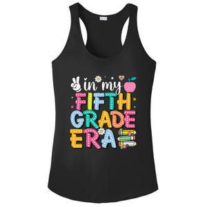 In My Fifth Grade Era 5th Grade Gift Ladies PosiCharge Competitor Racerback Tank