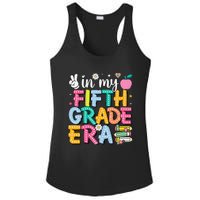 In My Fifth Grade Era 5th Grade Gift Ladies PosiCharge Competitor Racerback Tank