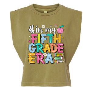 In My Fifth Grade Era 5th Grade Gift Garment-Dyed Women's Muscle Tee