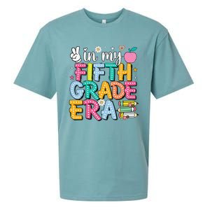 In My Fifth Grade Era 5th Grade Gift Sueded Cloud Jersey T-Shirt