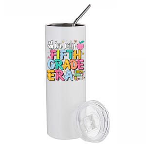 In My Fifth Grade Era 5th Grade Gift Stainless Steel Tumbler