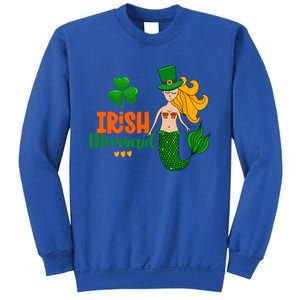 Irish Mermaid Funny Sarcastic St Patrick's Day Leprechaun Gift Sweatshirt