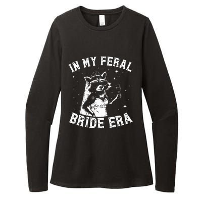 In My Feral Bride Era Raccoon Womens CVC Long Sleeve Shirt