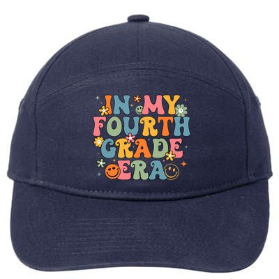 In My Fourth Grade Era Back To School 4th Grade Teacher Team 7-Panel Snapback Hat