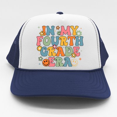 In My Fourth Grade Era Back To School 4th Grade Teacher Team Trucker Hat