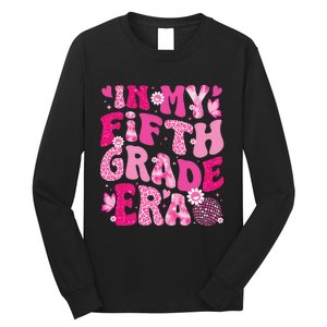 In My Fifth Grade Era Teachers Women Back To School Girl Gift Long Sleeve Shirt