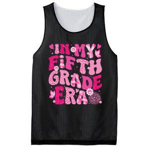 In My Fifth Grade Era Teachers Women Back To School Girl Gift Mesh Reversible Basketball Jersey Tank