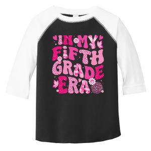 In My Fifth Grade Era Teachers Women Back To School Girl Gift Toddler Fine Jersey T-Shirt