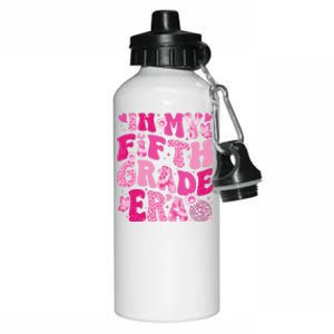 In My Fifth Grade Era Teachers Women Back To School Girl Gift Aluminum Water Bottle