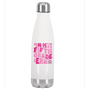 In My Fifth Grade Era Teachers Women Back To School Girl Gift Stainless Steel Insulated Water Bottle