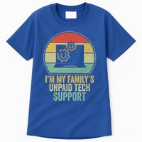 IM My FamilyS Unpaid Tech Support Funny Computer Engineer Gift Tall T-Shirt