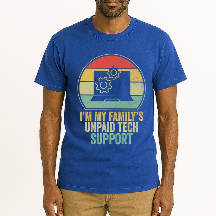 IM My FamilyS Unpaid Tech Support Funny Computer Engineer Gift Tall T-Shirt