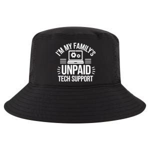 IM My FamilyS Unpaid Tech Support Funny Computer Engineer Gift Cool Comfort Performance Bucket Hat