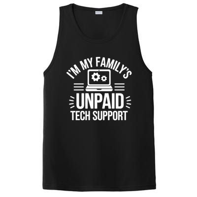 IM My FamilyS Unpaid Tech Support Funny Computer Engineer Gift PosiCharge Competitor Tank