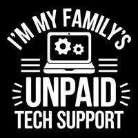 IM My FamilyS Unpaid Tech Support Funny Computer Engineer Gift Wool Snapback Cap