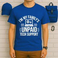 IM My FamilyS Unpaid Tech Support Funny Computer Engineer Gift T-Shirt
