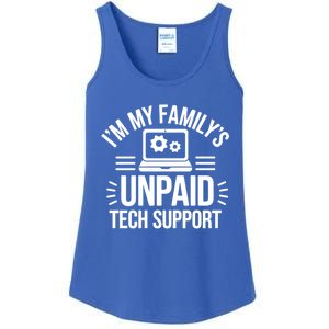 IM My FamilyS Unpaid Tech Support Funny Computer Engineer Gift Ladies Essential Tank