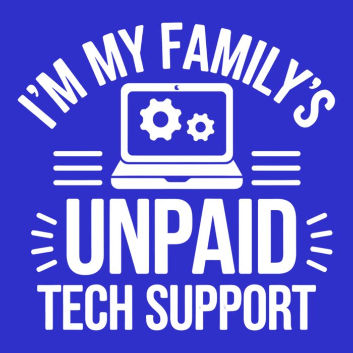 IM My FamilyS Unpaid Tech Support Funny Computer Engineer Gift 16 in Basic Backpack