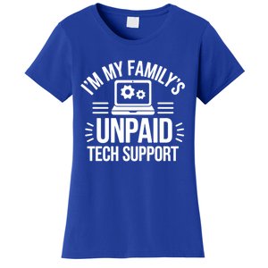 IM My FamilyS Unpaid Tech Support Funny Computer Engineer Gift Women's T-Shirt