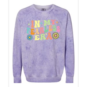 In My Fearless Era Colorblast Crewneck Sweatshirt