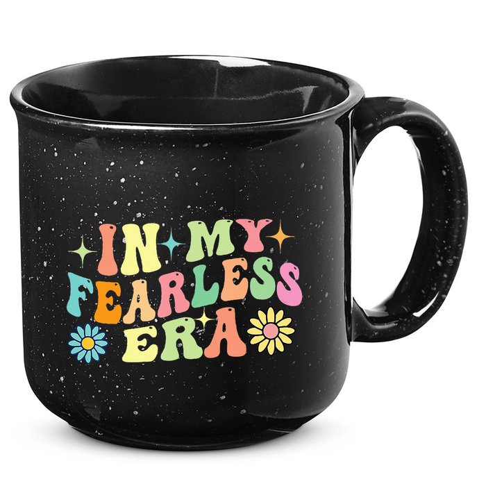 In My Fearless Era 15oz Campfire Ceramic Mug