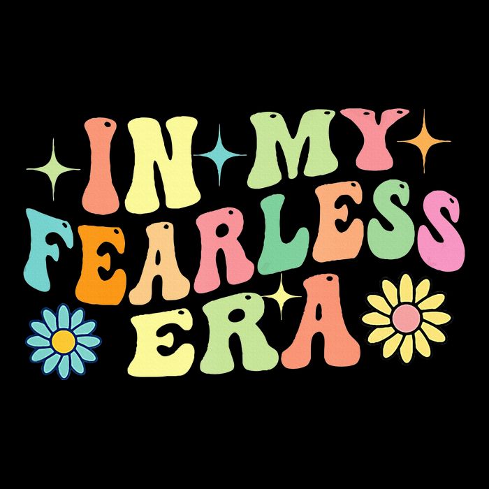 In My Fearless Era Drawstring Bag