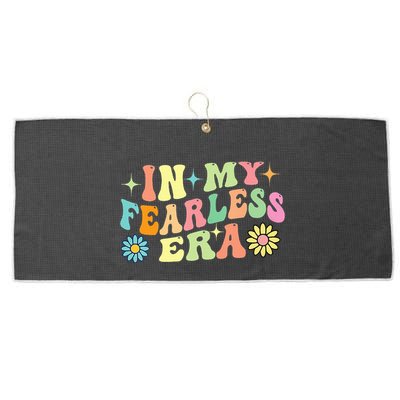 In My Fearless Era Large Microfiber Waffle Golf Towel