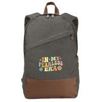 In My Fearless Era Cotton Canvas Backpack