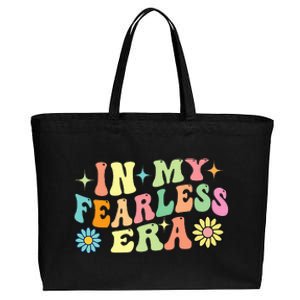 In My Fearless Era Cotton Canvas Jumbo Tote