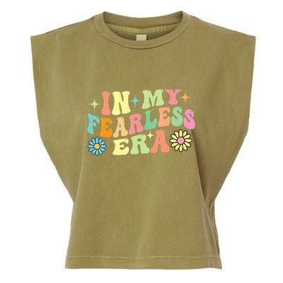 In My Fearless Era Garment-Dyed Women's Muscle Tee