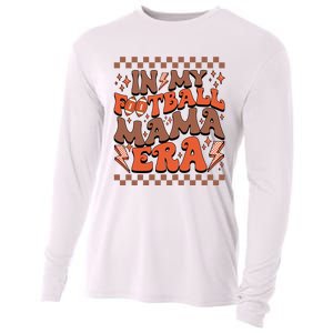 In My Football Mama Era Football Team Retro Cooling Performance Long Sleeve Crew