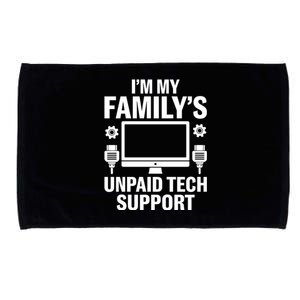 IM My FamilyS Unpaid Tech Support Funny Computer Engineer Funny Gift Microfiber Hand Towel