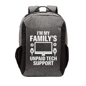 IM My FamilyS Unpaid Tech Support Funny Computer Engineer Funny Gift Vector Backpack