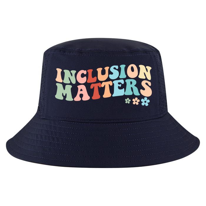 Inclusion Matters Floral Love Acceptance Cool Comfort Performance Bucket Hat