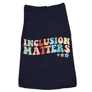 Inclusion Matters Floral Love Acceptance Doggie Tank