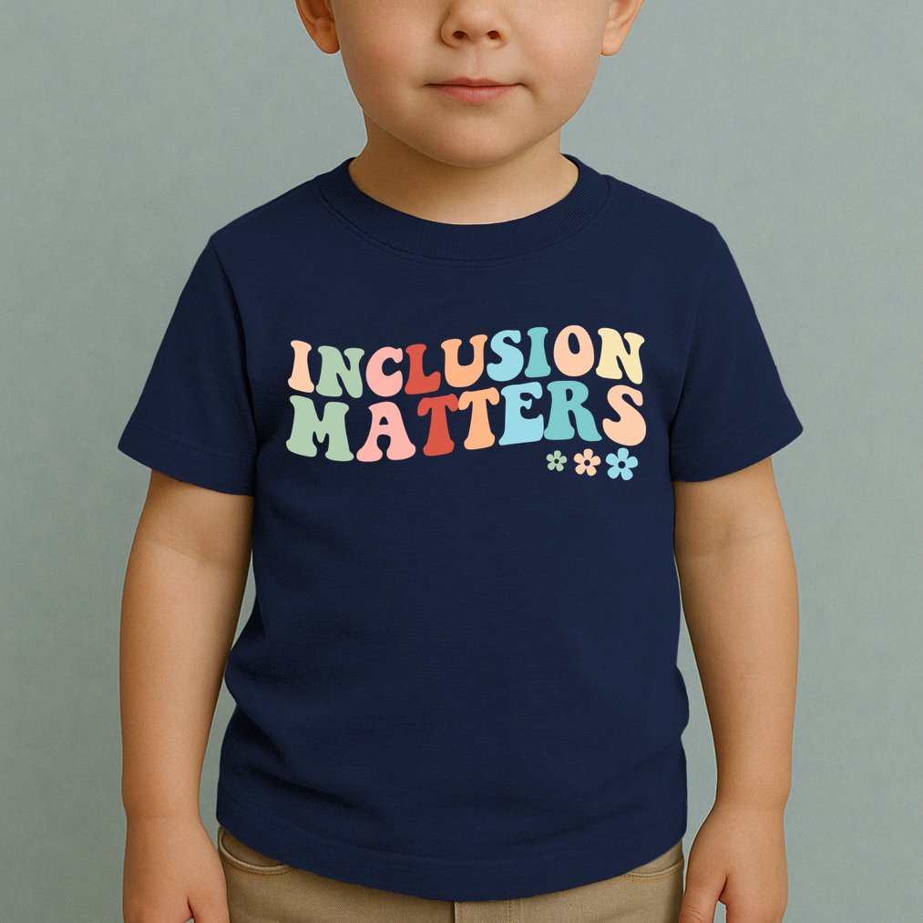 Inclusion Matters Floral Love Acceptance Toddler T-Shirt