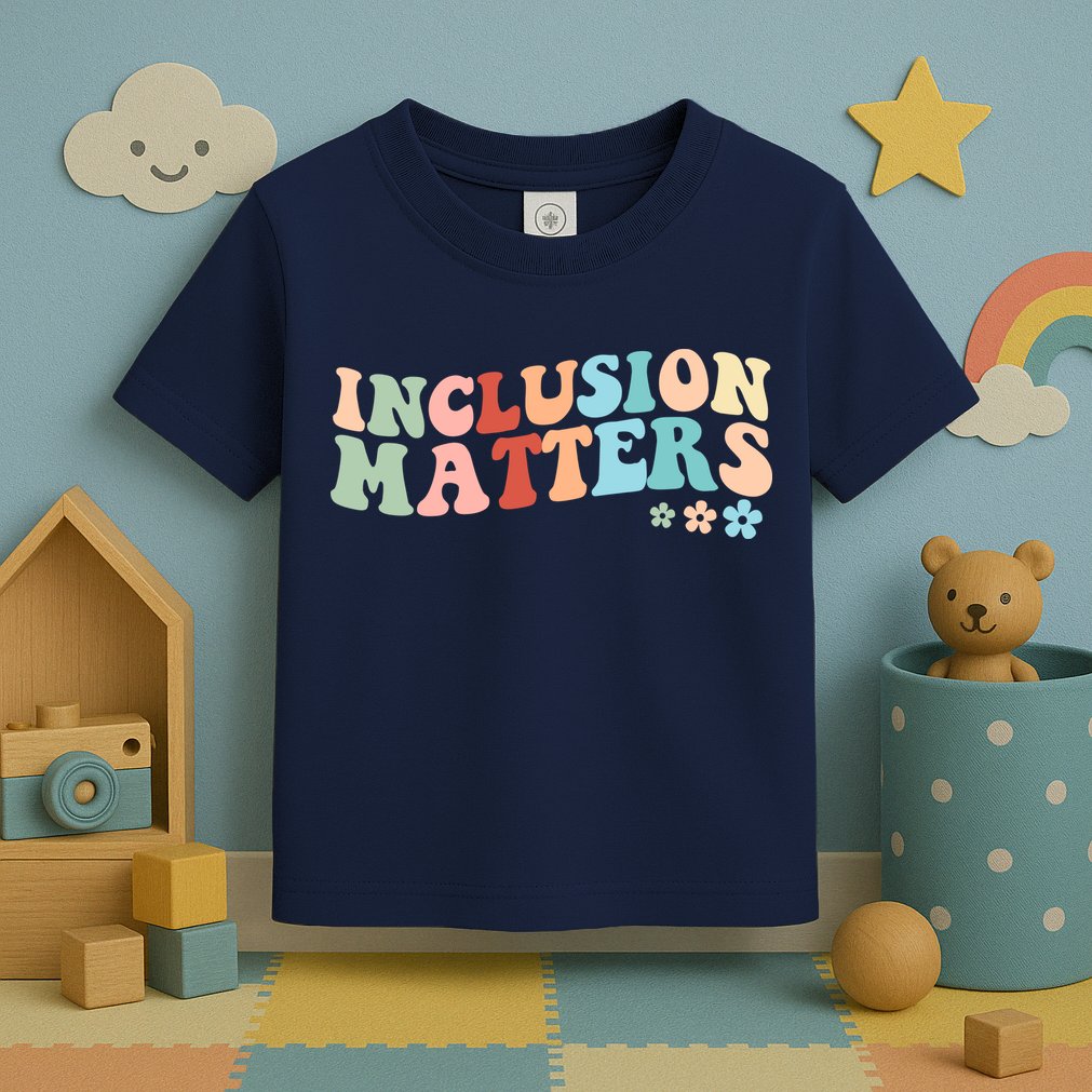 Inclusion Matters Floral Love Acceptance Toddler T-Shirt