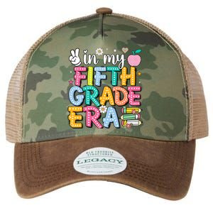 In My Fifth Grade Era 5th Grade For Teacher Girl & Boy Legacy Tie Dye Trucker Hat