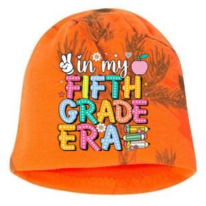 In My Fifth Grade Era 5th Grade For Teacher Girl & Boy Kati - Camo Knit Beanie