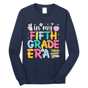 In My Fifth Grade Era 5th Grade For Teacher Girl & Boy Long Sleeve Shirt