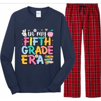 In My Fifth Grade Era 5th Grade For Teacher Girl & Boy Long Sleeve Pajama Set