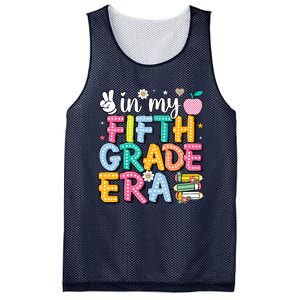 In My Fifth Grade Era 5th Grade For Teacher Girl & Boy Mesh Reversible Basketball Jersey Tank