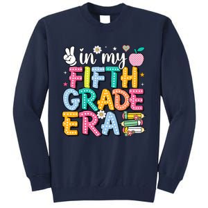 In My Fifth Grade Era 5th Grade For Teacher Girl & Boy Tall Sweatshirt