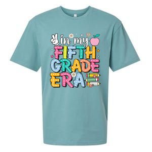 In My Fifth Grade Era 5th Grade For Teacher Girl & Boy Sueded Cloud Jersey T-Shirt