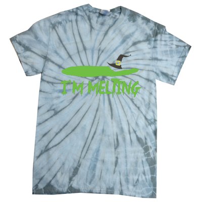 Im Melting Funny Halloween Tie-Dye T-Shirt