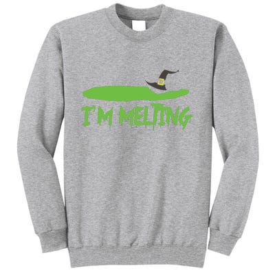 Im Melting Funny Halloween Tall Sweatshirt