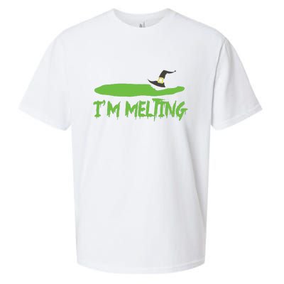 Im Melting Funny Halloween Sueded Cloud Jersey T-Shirt